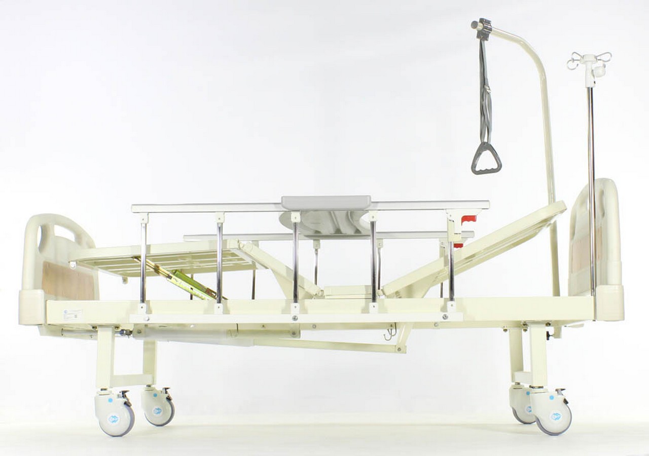 устройство функциональной кровати для тяжелобольного пациента